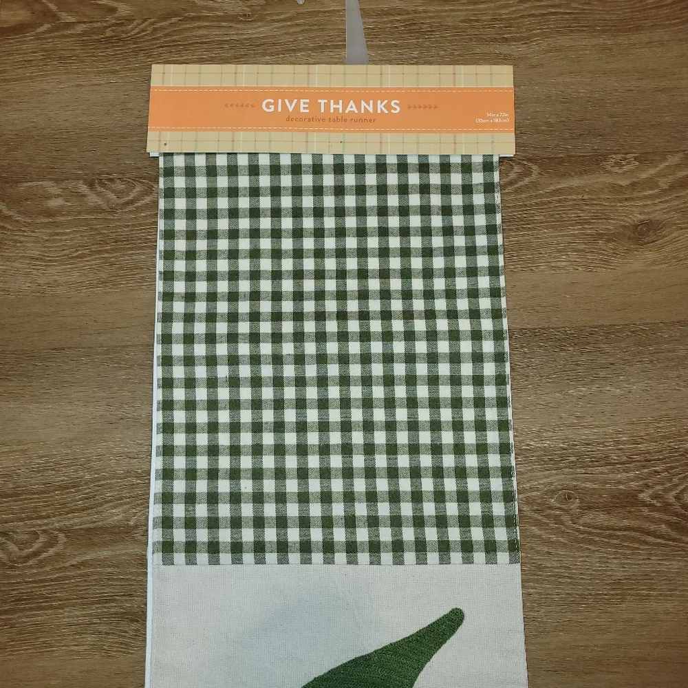 Give Thanks Decorative Table Runner 14